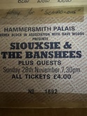 Siouxsie & The Banshees / Zerra 1 on Nov 28, 1982 [047-small]