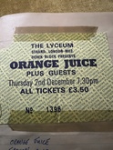 Orange Juice / Farmers Boys / Strawberry Switchblade on Dec 2, 1982 [048-small]