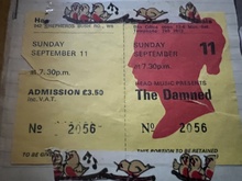 The Damned / Playdead / Beast / Flesh for Lulu on Sep 11, 1983 [054-small]