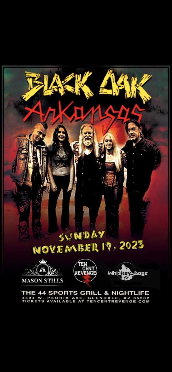 Black Oak Arkansas Concert & Tour History (Updated for 2023) Concert