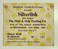 Silverfish / The Hair and Skin Trading Company on Jun 10, 1992 [393-small]