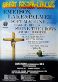 Emerson Lake and Palmer / Soft Machine / Maggie Bell / Stone The Crows / Atomic Rooster on Apr 22, 1973 [792-small]