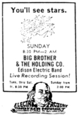 Big Brother & The Holding Co. / janis joplin / Edison Electric Band on Mar 17, 1968 [824-small]
