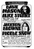 Jackson Browne / Phoebe Snow on May 4, 1975 [978-small]