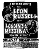 Leon Russell / Loggins And Messina / Elvin Bishop / Mary McCreary on Aug 5, 1973 [981-small]