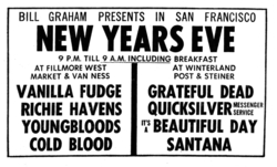 Grateful Dead / Quicksilver Messenger Service / It's A Beautiful Day / Santana on Dec 31, 1968 [008-small]