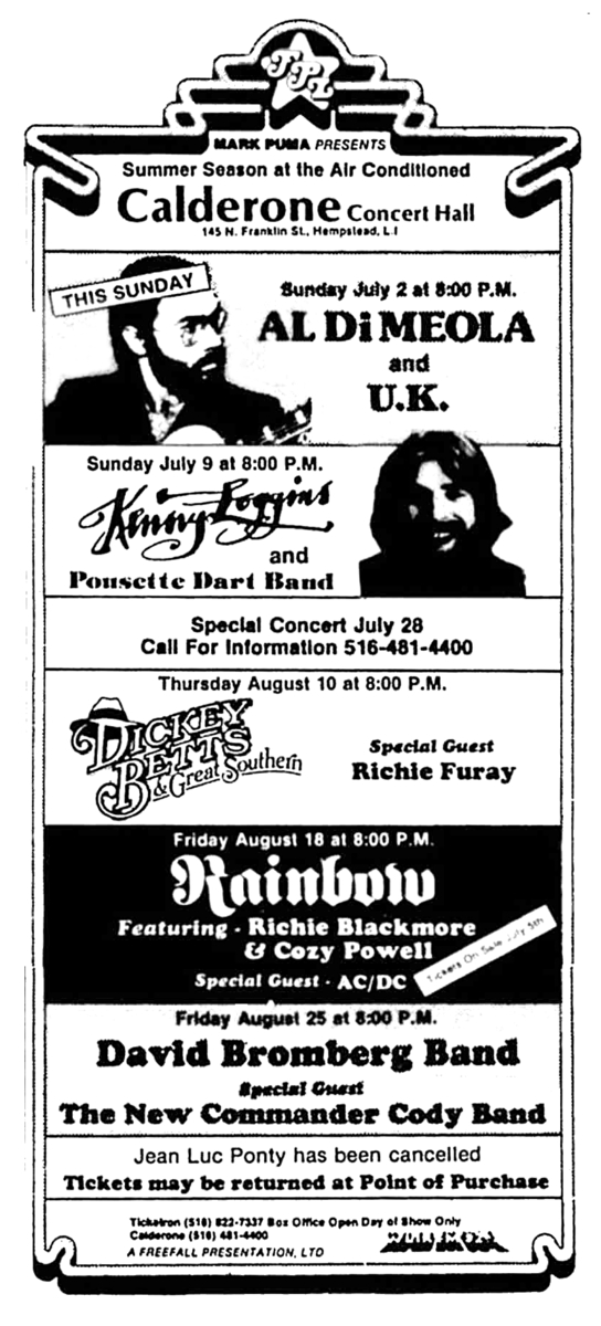 Concert History of Calderone Concert Hall Hempstead, New York, United  States | Concert Archives