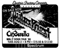 Judas Priest / Cinderella on Aug 2, 1988 [275-small]