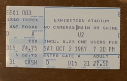 U2 / Little Steven & The Disciples of Soul / Los Lobos on Oct 3, 1987 [412-small]