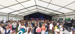 Folk Camps Party Band ceilidh, Stage 2 (Friday), Cambridge Folk Festival 2023 on Jul 27, 2023 [528-small]