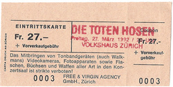 Die Toten Hosen / 999 on Mar 27, 1992 [752-small]