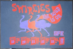 Tour poster, tags: Gig Poster - Swirlies / Frankie Rose on Jul 22, 2023 [817-small]