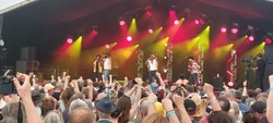 Gangstagrass, Stage 1 (Saturday), Cambridge Folk Festival 2023 on Jul 27, 2023 [061-small]