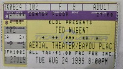 Ted Nugent / Night Ranger / Quiet Riot / Slaughter on Aug 24, 1999 [120-small]