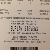 Sufjan Stevens / Gallant on Nov 6, 2015 [144-small]