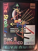 Show poster, tags: Gig Poster - The Strokes / Mac DeMarco / Hinds on Apr 6, 2022 [825-small]