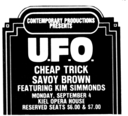 UFO / Cheap Trick / Savoy Brown on Sep 4, 1978 [899-small]