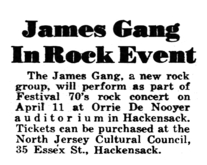 James Gang / The Sioux / Ralph Romano on Apr 11, 1970 [178-small]