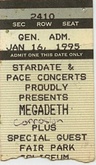 Megadeth / Corrosion Of Conformity on Jan 16, 1995 [276-small]