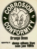 Corrosion Of Conformity / Orange 9mm on Jan 19, 1997 [284-small]