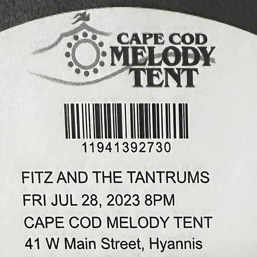 Concert History of Cape Cod Melody Tent Hyannis, Massachusetts, United