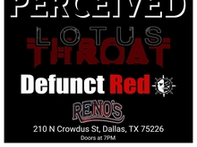Rivethead / Lud / Perceived / Lotus Throat / Defunct Red on Jul 29, 2023 [846-small]