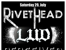 Rivethead / Lud / Perceived / Lotus Throat / Defunct Red on Jul 29, 2023 [847-small]