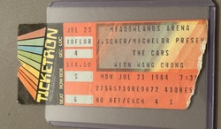 The Cars / Wang Chung on Jul 23, 1984 [963-small]