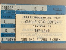Jay Leno on Dec 6, 1987 [985-small]