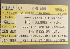 The  Mission U.K. on Jun 17, 1988 [989-small]