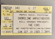 The Cure / Shelleyan Orphan on Sep 10, 1989 [103-small]