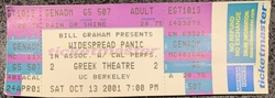 Widespread Panic on Oct 13, 2001 [131-small]
