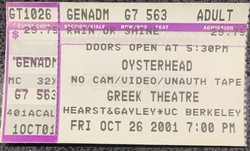 Oysterhead (Trey Anastasio, Les Claypool & Stewart Copeland) on Aug 26, 2001 [137-small]