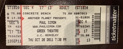 Paul Simon / The Secret Sisters on Oct 20, 2011 [145-small]