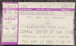 U2 / PJ Harvey on Apr 19, 2001 [146-small]