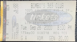 The Wallflowers on Sep 26, 2000 [147-small]