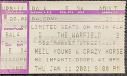 Neil Young & Crazy Horse on Jan 11, 2001 [149-small]