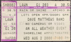 Dave Matthews Band on Aug 2, 2000 [168-small]