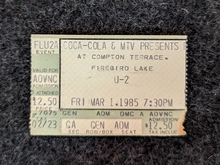 U2 on Mar 1, 1985 [284-small]