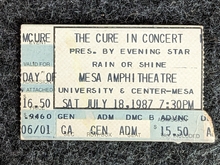 The Cure on Jul 18, 1987 [395-small]