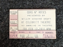 Guns N' Roses on Feb 12, 1988 [429-small]