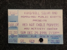 Red Hot Chili Peppers / Nirvana / Pearl Jam on Dec 29, 1991 [588-small]