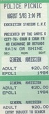 Police Picnic on Aug 5, 1983 [644-small]