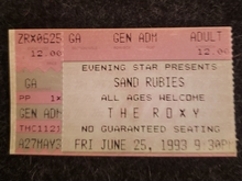 Sand Rubies on Jun 25, 1993 [689-small]