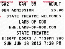Lamb of God / Decapitated / The Acacia Strain on Jun 16, 2013 [880-small]