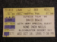 Nine Inch Nails / David Bowie on Oct 18, 1995 [918-small]