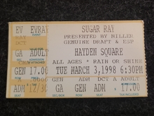 Sugar Ray on Mar 3, 1998 [899-small]