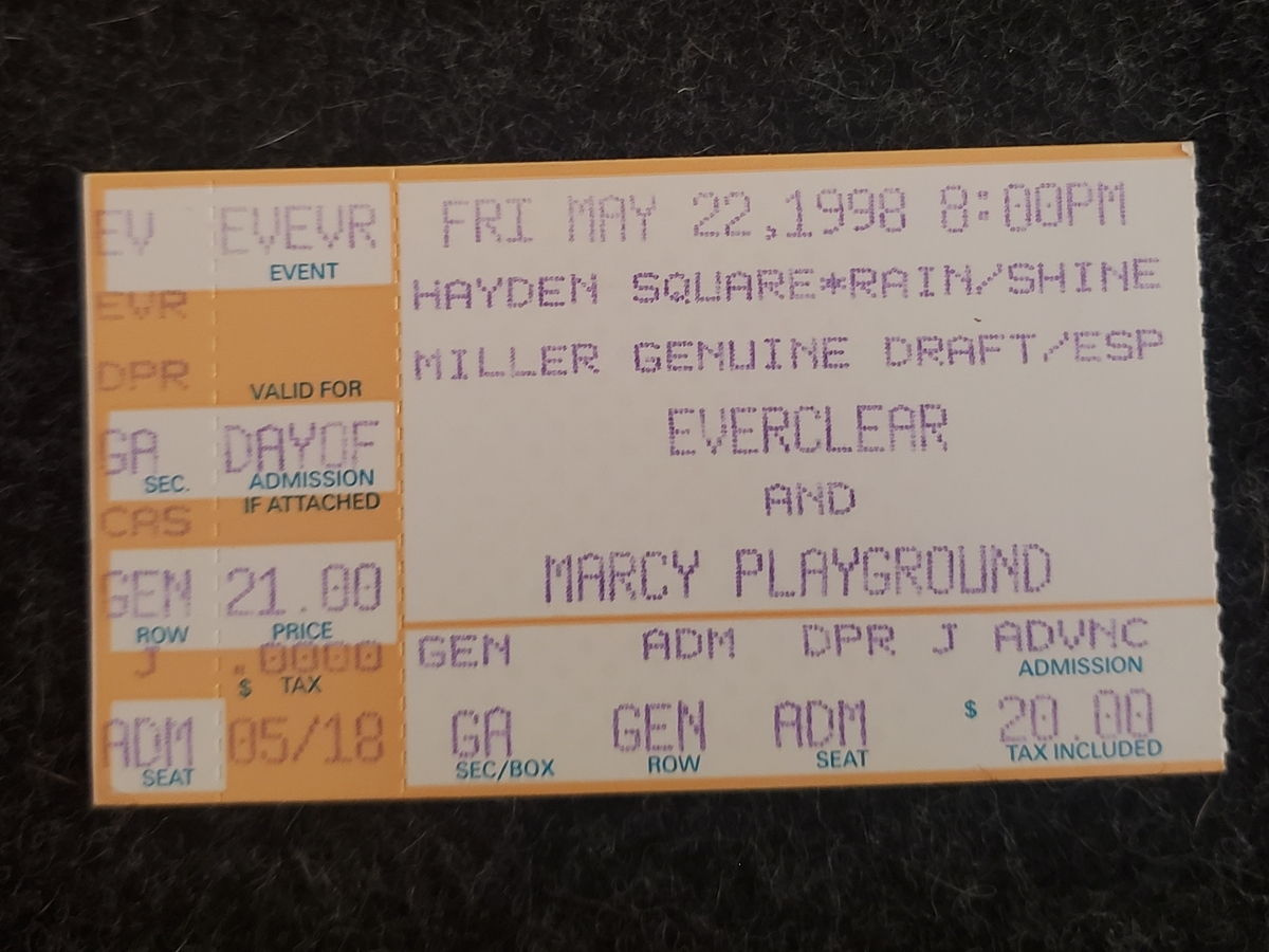 Marcy Playground Concert & Tour History (Updated for 2024) Concert