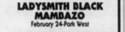 Ladysmith Black Mambazo on Feb 24, 2000 [630-small]