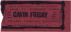 Gavin Friday / Phranc on Aug 21, 1989 [017-small]